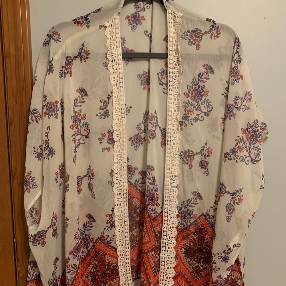 Floral kimono